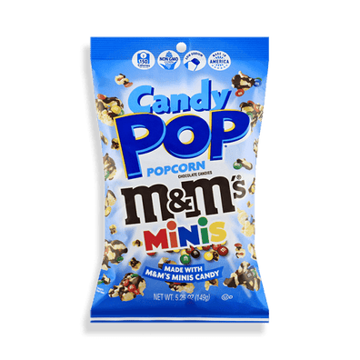 M&M Minis Candy Pop Popcorn
